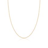 Corrente Veneziana Longa Ouro 18k Garimpo Feminina 50 Cm Colar Cordão Gargantilha