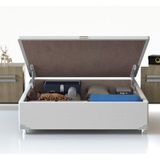 Base Box Para Colchão De Casal Probel Classic Com Baú