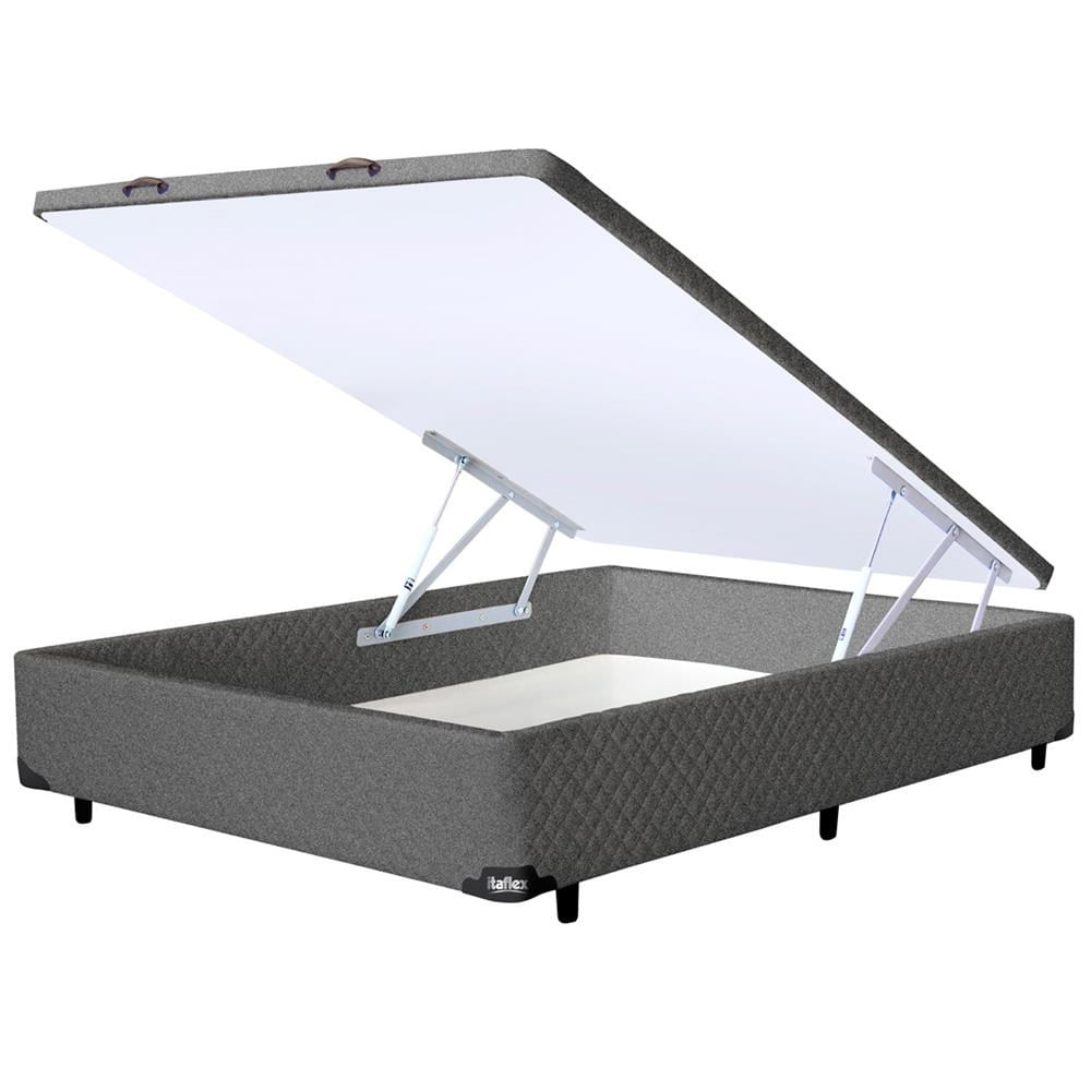 Base Box Para Colchão De Casal Universal Com Baú Itaflex