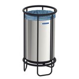 Lixeira Tramontina Cesena 65 Litros Em Aço Inox Com Acabamento Scotch Brite Tramontina