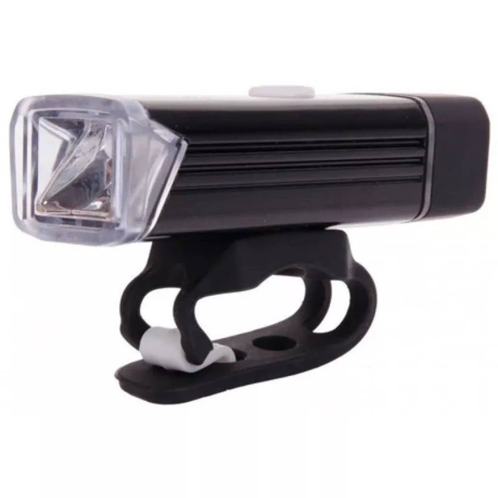 Farol De Bike Em Aluminio Usb Recarregavel 180 Lumens