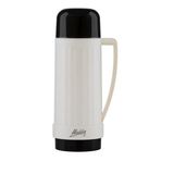Garrafa Térmica 1L Continental Branca Tampa Preta Aladdin