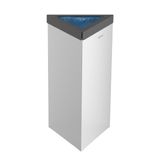 Lixeira Tramontina Terni 50 Litros Em Aço Inox Scotch Brite Tramontina