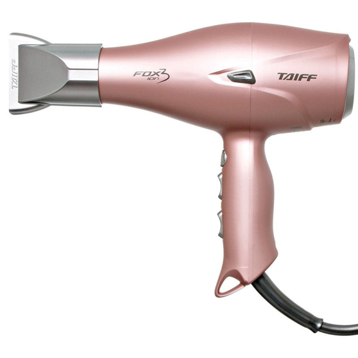 Secador de Cabelo Taiff Fox Ion 3 Rose 2200 Watts Rosa 220V