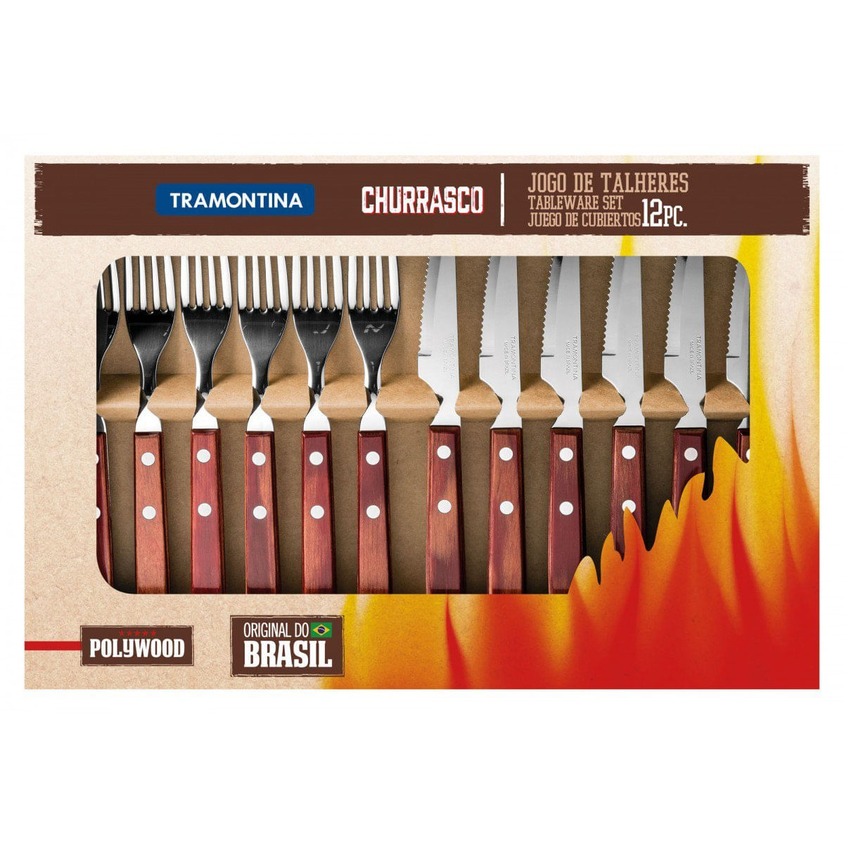 MP28216457_Jogo-de-Talheres-para-Churrasco-Tramontina-em-Aco-Inox-com-Cabo-Vermelho-Polywood-12-Pecas-Tramontina_4_Zoom