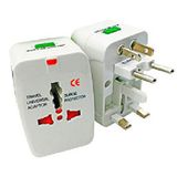 Adaptador Tomada Universal Internacional Uk Eua Europa Asia