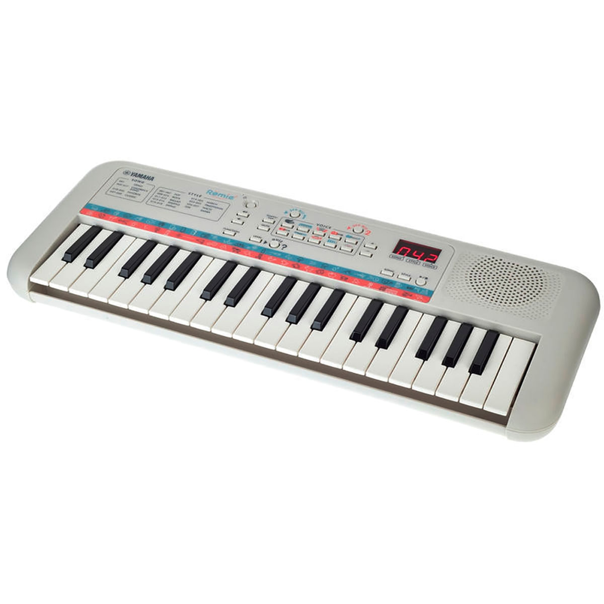 Teclado Musical Infantil 37 Teclas Mini Remie Yamaha Pss-e30 Branco