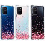 Capinha Case Anti Queda Chuva Corações Galaxy S10 Lite