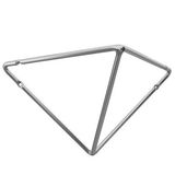 Suporte Mão Francesa Triangular Prateleira Aramado Estilo Industrial Cromado