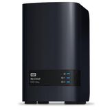 Storage WD MY Cloud Ex2 Ultra sem Disco Preto Interface USB e Gigabit Ethernet