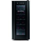Adega Brastemp BZC12BE 12 Garrafas com Painel Touch e Iluminação LED Preto - 220V