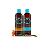 Shampoo e Condicionador Óleo de Argan Cabelos Macios Sedosos e Brilhantes 355ml