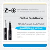 Caneta Cis Dual Brush Blender - 00