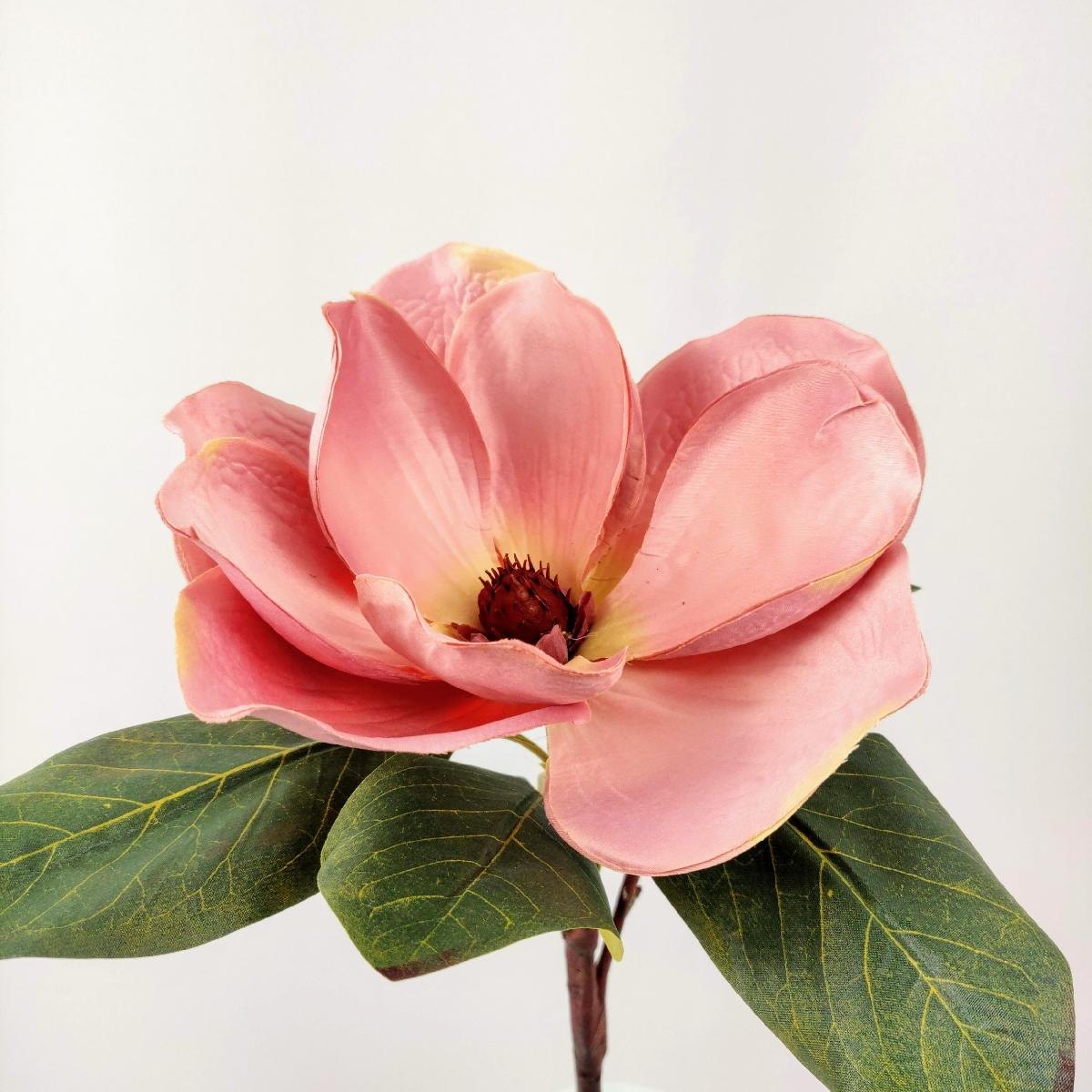 Haste Magnolia Rosa Planta Artificial Permanente 70x18cm - Carrefour -  Carrefour