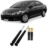 Amortecedor + Kit Batente Citroen C4 Pallas Traseiro 2011 Até 2017 O Par