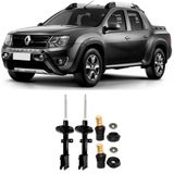 Amortecedor + Kit Batente Renault Duster Oroch Dianteiro 2016 Até 2020 O Par