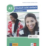 Deutsch echt einfach, kursbuch mit audios und videos online - A2