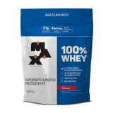 100% Whey Refil 900g Max Titanium Baunilha