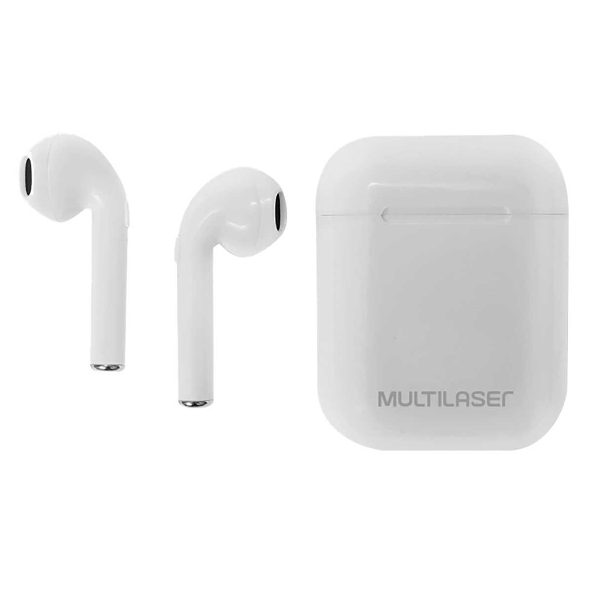 Fone De Ouvido Bluetooth Tws Airbuds Multilaser Ph326 Branco Carrefour Carrefour 2264