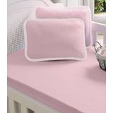 Lençol Baby Em Malha Lisa 1pç Vivaldi Rosa Un