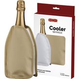 Cooler Térmico Bolsa Térmica Dourada Com Gel Vinho Espumante