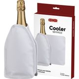 Cooler Térmico Bolsa Térmica Branca Com Gel Vinho Espumante