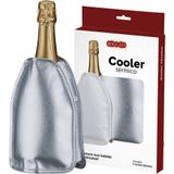 Cooler Térmico Bolsa Térmica Prata Com Gel Vinho Espumante