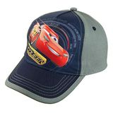 Disney Pixar Lightning Mcqueen Carros Grey Boys Baseball Cap Idade 4-7