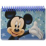 Disney Mickey Livro De Autógrafos - Azul Claro