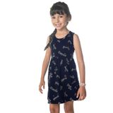 Vestido Infantil Rovitex Kids Azul 1