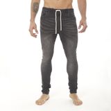 Calça  Jeans Jogger Preta