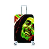 Capa Protetora Para Mala Viagem Média Bob Marley