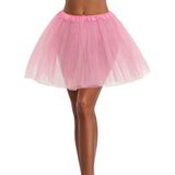 Feminino, Adolescente, Adulto Clássico Elástico 3, 4, 5 Camadas De Tutu (one Size, 3layer-lightpink)