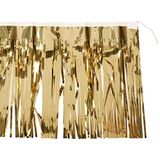 2-ply Fr Metallic Fringe Drape (ouro) Acessório De Festa (1 Contagem)