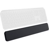 Logitech Mx Palm Rest Para Mx Keys, Premium, Suporte Sem Deslizamento Para Horas De Digitação Confortável, Preto