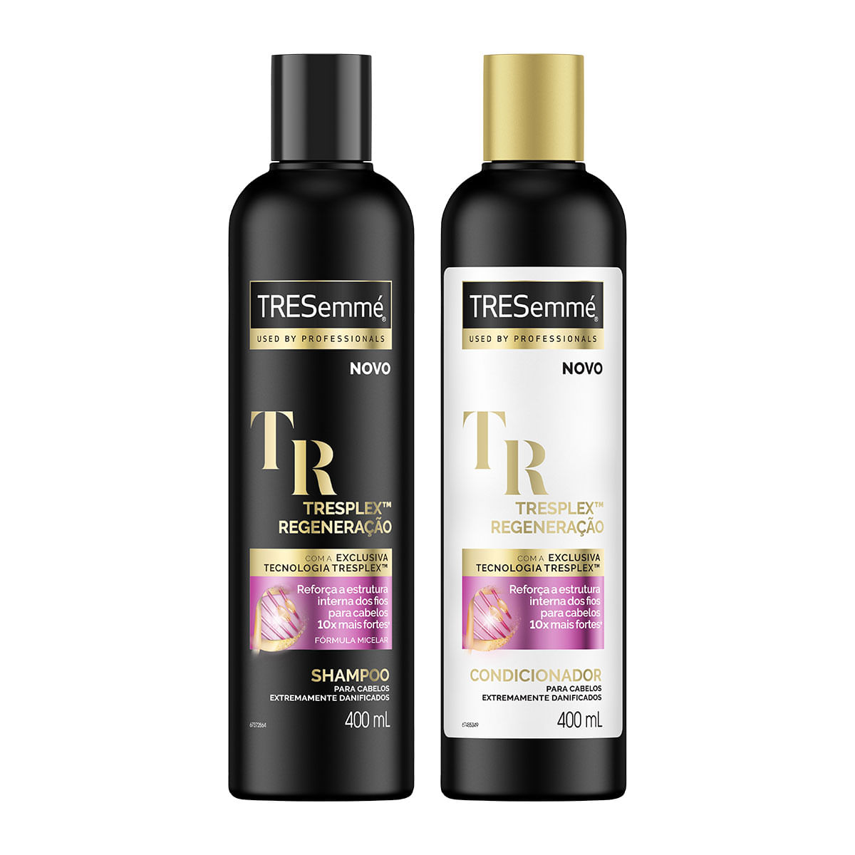 Kit Shampoo + Condicionador Tresemmé Expert Blindagem Platinum Menor preço em Kit Shampoo + Condicionador Tresemmé Expert Blindagem Platinum