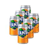 Fanta Zero Laranja 350ml - 6 Unidades