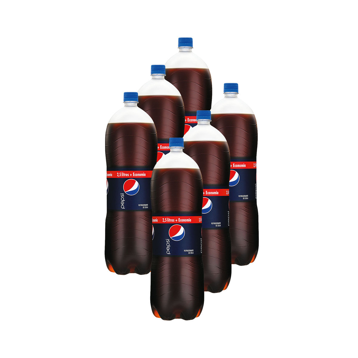 Pepsi Cola 2,5 Litros - 6 Unidades