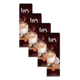 Kit com 40 Cápsulas de Café Expresso Três Café com Leite