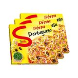 Pack Pizza Portuguesa Sadia 460g - 3 Unidades