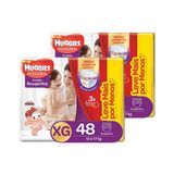 Kit de Fraldas Huggies Supreme Care Roupinha XG Hiper 96 Unidades