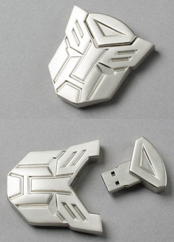 Transformador Autobot Metal Usb Unidade De Memória Flash 32gb