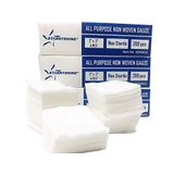 1000 Pc (5 Pks) 2x2 Almofada De Gaze Médica Não Tecida 4-ply, Esponjas De Gaze De Todas As Paradas Não Estéreis, Esponjas Cheias De Al