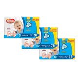 Kit de Fraldas Huggies Hiper Tripla Proteção Turma da Mônica G - 234 Unidades