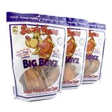 Sam&#39;s Yams Big Boyz Sweet Potato Dog Mastiga Sacos De 15 Onças- Pacote De Valor (3 Sacos)