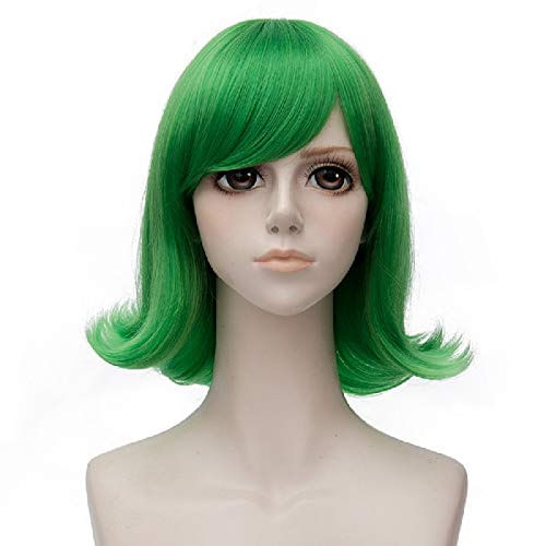 Probeauty Novos Personagens Do Filme Joy Sadness Nojo Cosplay Perucas Para Inside Out (verde)