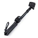 Polo Sandmarc - Edição Preta: 17-40 Vara De Extensão Impermeável (selfie Stick) Para Gopro Hero 10, 9, 8, Max, 7, 6, Session, 5, 4, 3 -