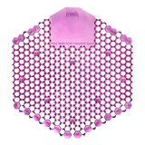 Produtos Frescos 3wds60sap Wave 3d Urinal Deodorizer Screen, Red, Spiced Apple Fragrance, 10 Por Box