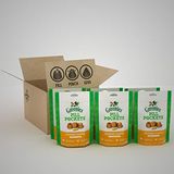 Greenies Pílula Bolsos Cápsula Tamanho Natural Dog Tratas Com Sabor De Frango, (6) 7,9 Oz. Pacotes (180 Guloseimas)