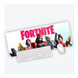 Mouse Pad Grande Gamer Fortnite Rosa